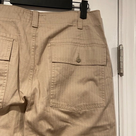 Abercrombie & Fitch Tan Wide Leg Pants - Picture 6 of 9